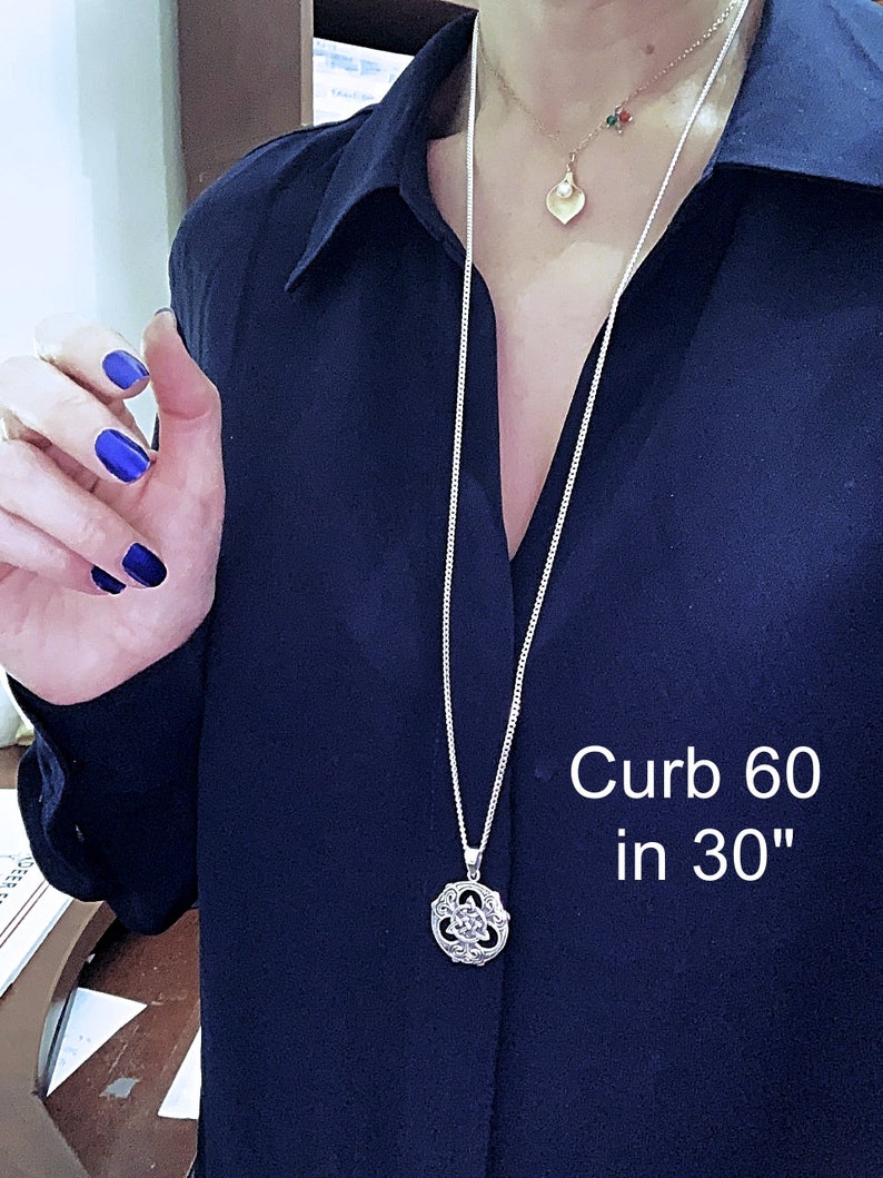 Irish Jewelry Mens Necklace Unisex Irish Jewelry Sterling Etsy