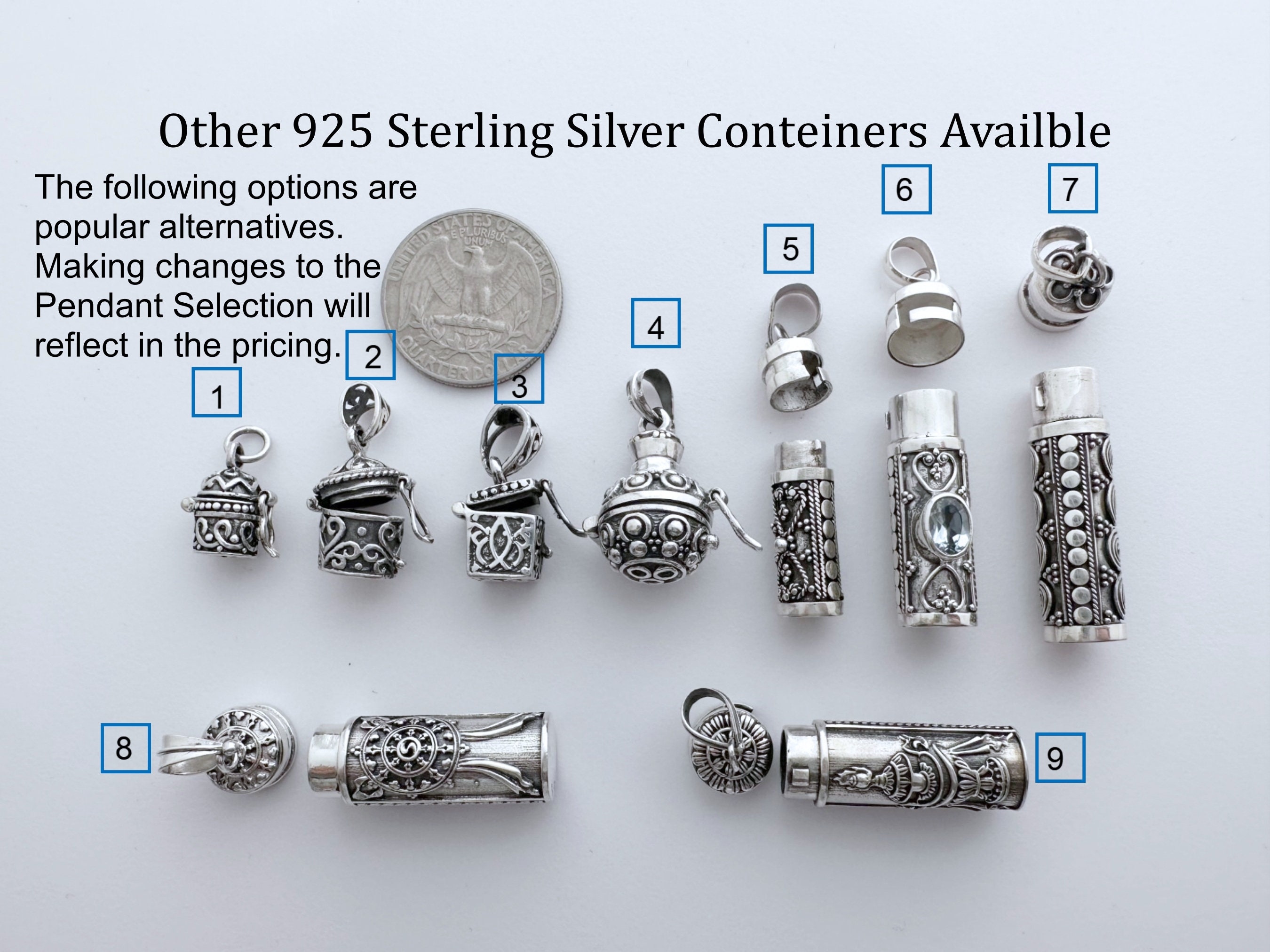 Butterfly Teardrop Urn Necklace For Ashes 925 Sterling Silver