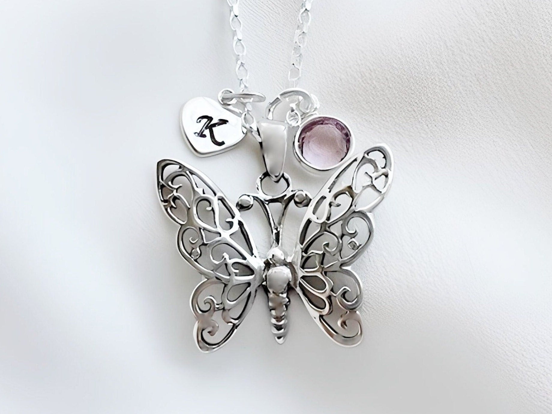 Butterfly Pendant Sophie's Necklace From Mamma Mia Adjustable