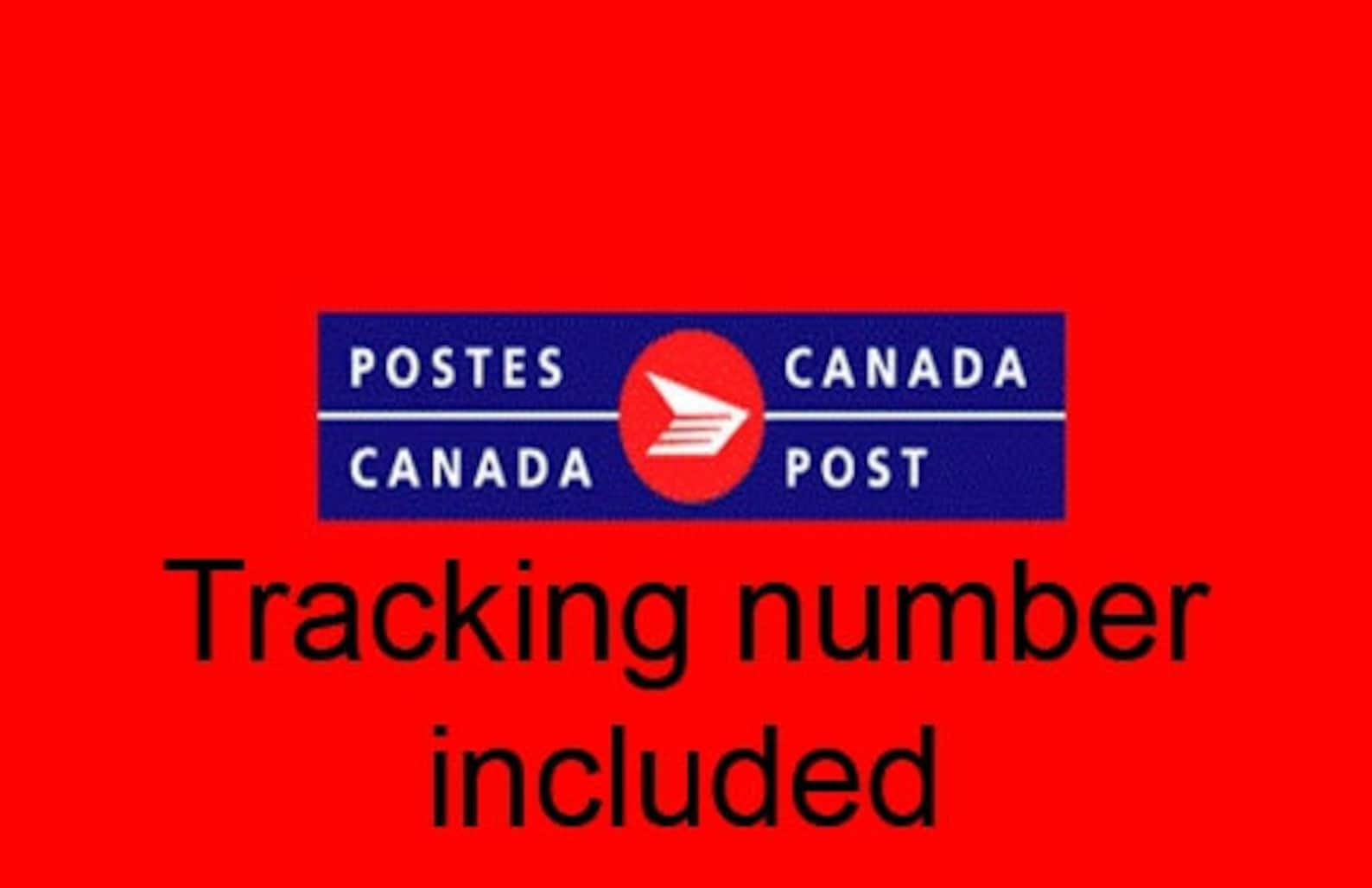 CANADA Post Shipping upgrade. Tracking number included . Etsy