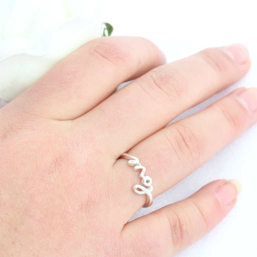 ●NONENON● PIXEL LOVE RNG SILVER925 1 PIXEL LOVE RNG SILVER925 - nonenon | 60% - Asian Fashion