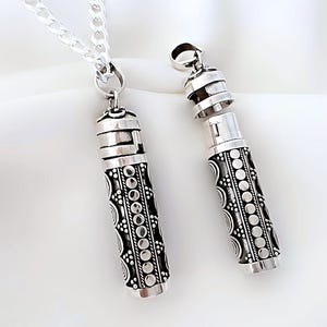 Sterling silver Urn Necklace Ashes box necklace Human Ashes container Urn Ashes necklace. CHOOSE Chain. 5044