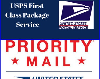 SELECT Shipping service First Class or Priority Service. US and Canadian customers only.