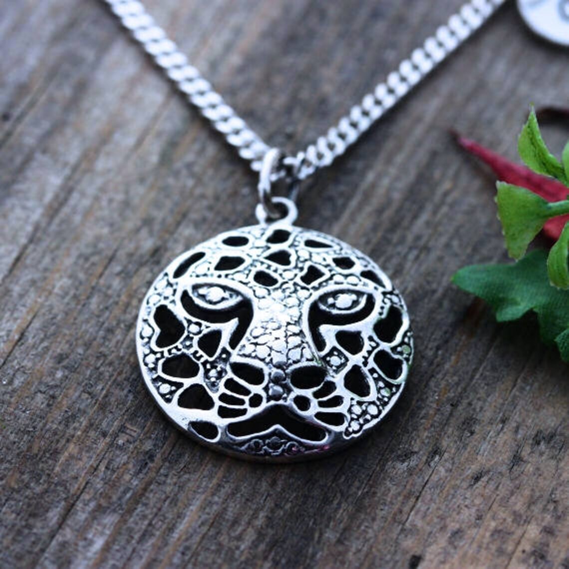 Sterling Silver Tiger Necklace Silver Tiger Necklace Choose Etsy