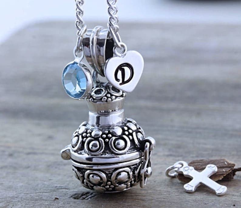 Sterling Silver Cremation Urn Necklace Cremation Jewelry Etsy UK
