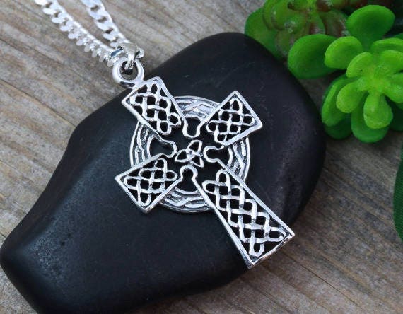 Celtic mens necklace deals
