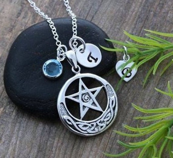 Sterling Silver Pentacle Pentagram Pendant with 20 Inch Necklace  SSNKCHAIN-538-I | eBay
