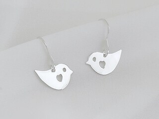 Jerwli Orecchini Pendenti Colibrì In Argento Sterling 925 – Gioielli Ipoallergenici Per Donna, Regalo Con Confezione