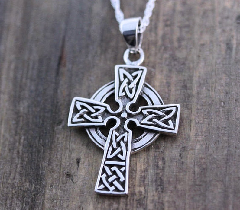 Delight Jewelry Large Celtic Cross Celtic Knot Charm Bead Delight Jewelry Large Celtic Cross Celtic Knot Charm Bead