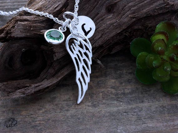 Collana Con Ciondolo A Croce, Ali D'angelo E Cuore – Gioielli In Cristallo E Rame Per Donna, Regalo Per Ogni Occasione