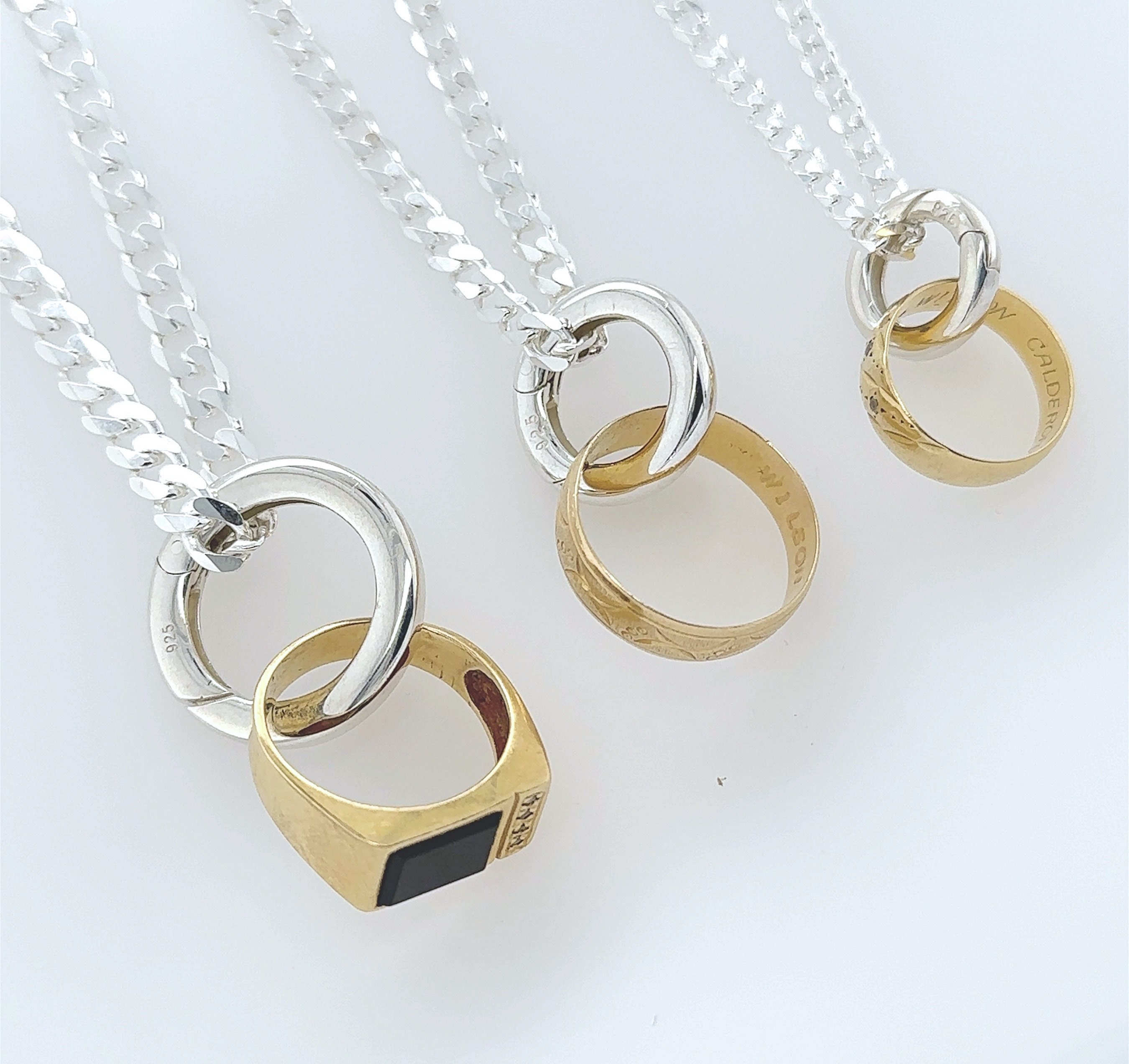 Necklace attachment rings deals