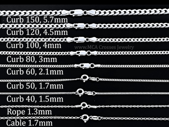 スターリングシルバーの十字架ネックレス、イエス・キリストの十字架