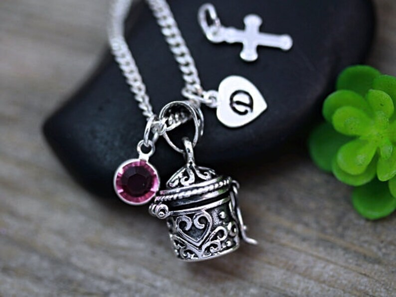 Sterling Silver Ashes Jewelry. Ashes Holder Cremation Etsy