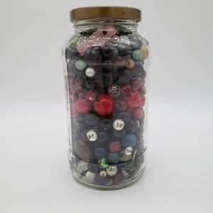 Vintage Beads Almost 2 Pounds Deconstructed from Necklaces Bracelets
