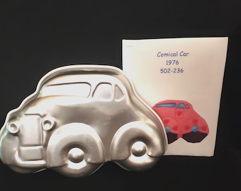 Molde para pastel de coche cómico de Wilton: molde para fiesta de cumpleaños de Hot Rod