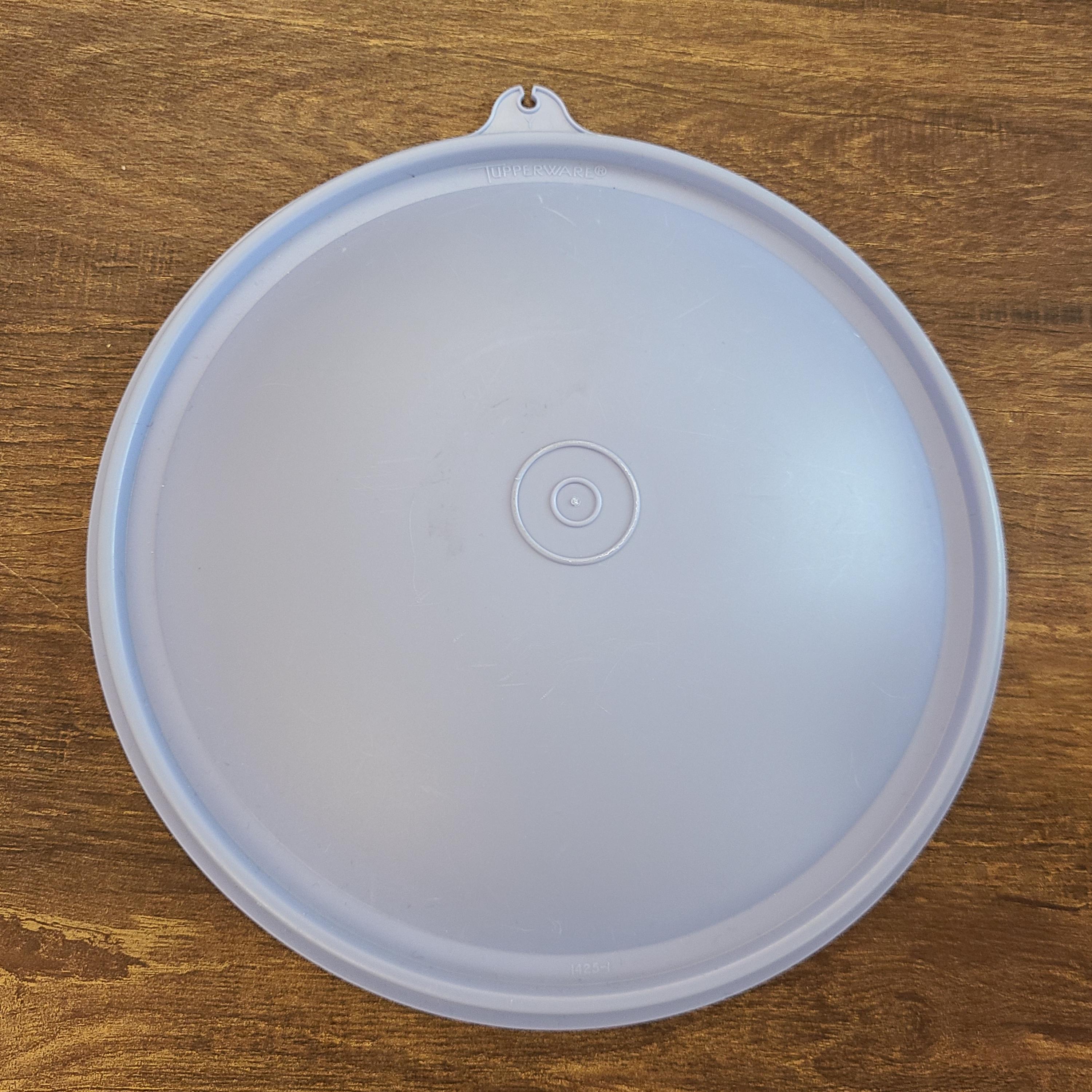 Tupperware Blue Lid Round - Etsy