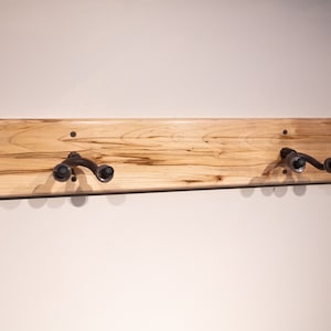 Guitar wall rack - guitar mount - 2 guitar stand - guitar hook - custom guitar mount - handmade hardwood display