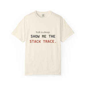 T-shirt « Les paroles ne coûtent rien », T-shirt humoristique pour programmeur, T-shirt « Couleurs confortables pour ingénieurs logiciels », Cadeau pour débogage, T-shirt pour codeur