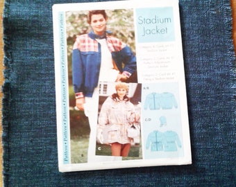 Uncut Sizes XS to XL Vintage Craft Show Stadium Sport Jacket