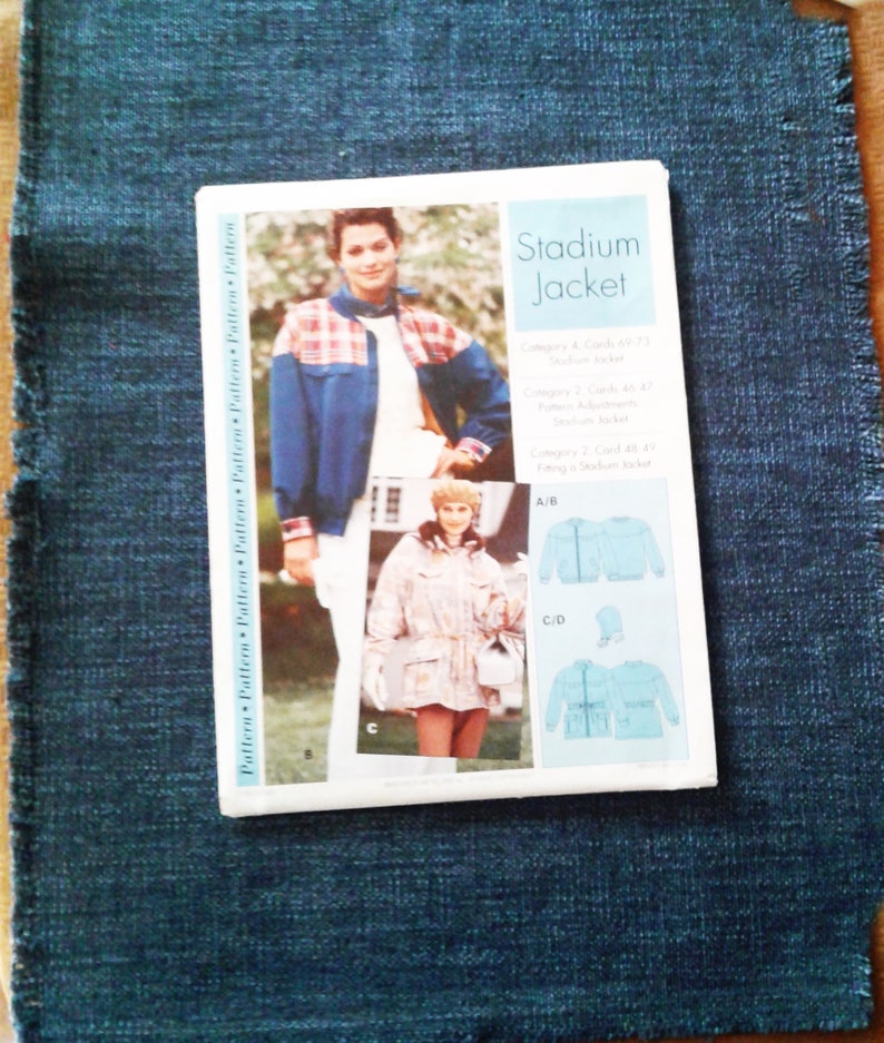 Uncut Sizes XS to XL Vintage Craft Show Stadium Sport Jacket