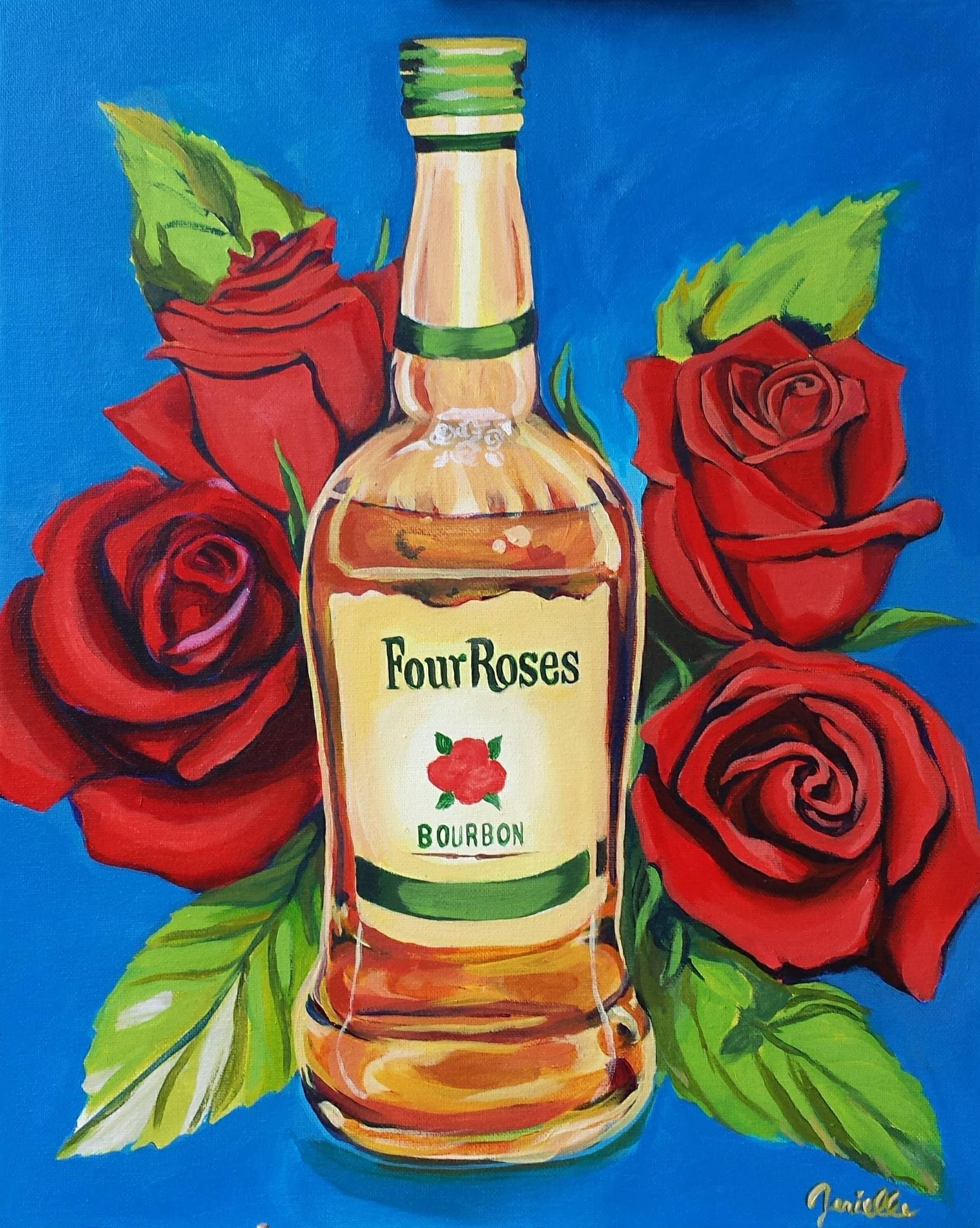 Four Roses Bourbon Vintage - Etsy Canada