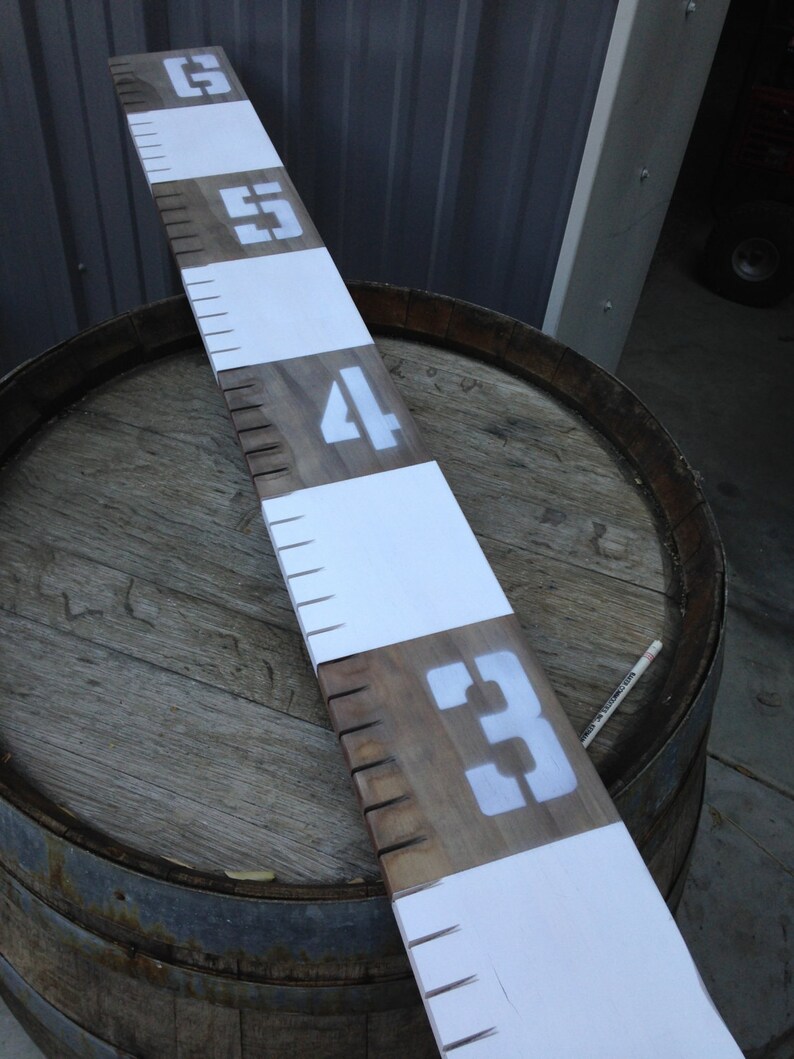 Children's Measuring Height Board Etsy