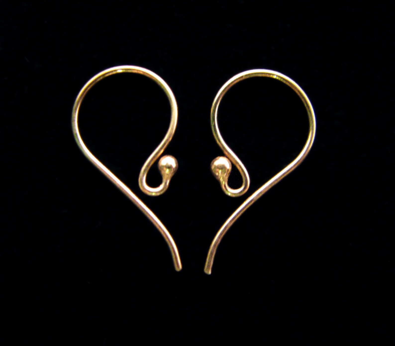 Rose gold ear wires Clearance