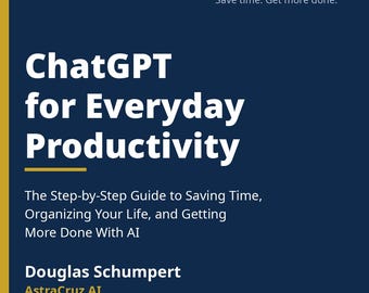 ChatGPT 生産性向上eBook | 時間を節約して整理整頓 | 日常生活に役立つ10分でできるAI活用術31ページ | PDF