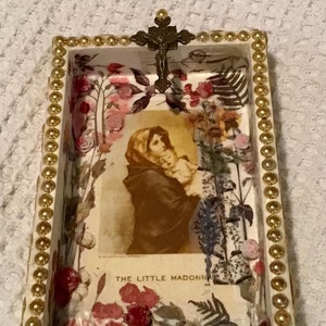 The Little Madonna Shadowbox Shrine