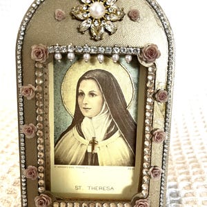 Saint Theresa Shadowbox Shrine