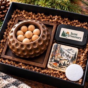 Pacific Northwest Gift Box, Passive Essential Oil Diffuser & PNW Keepsakes