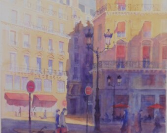 Paris Street Scene, Do not enter