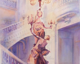 Inside the Palais Garnier, Paris