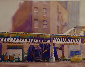 Blue Line Wicker Park Chicago #1