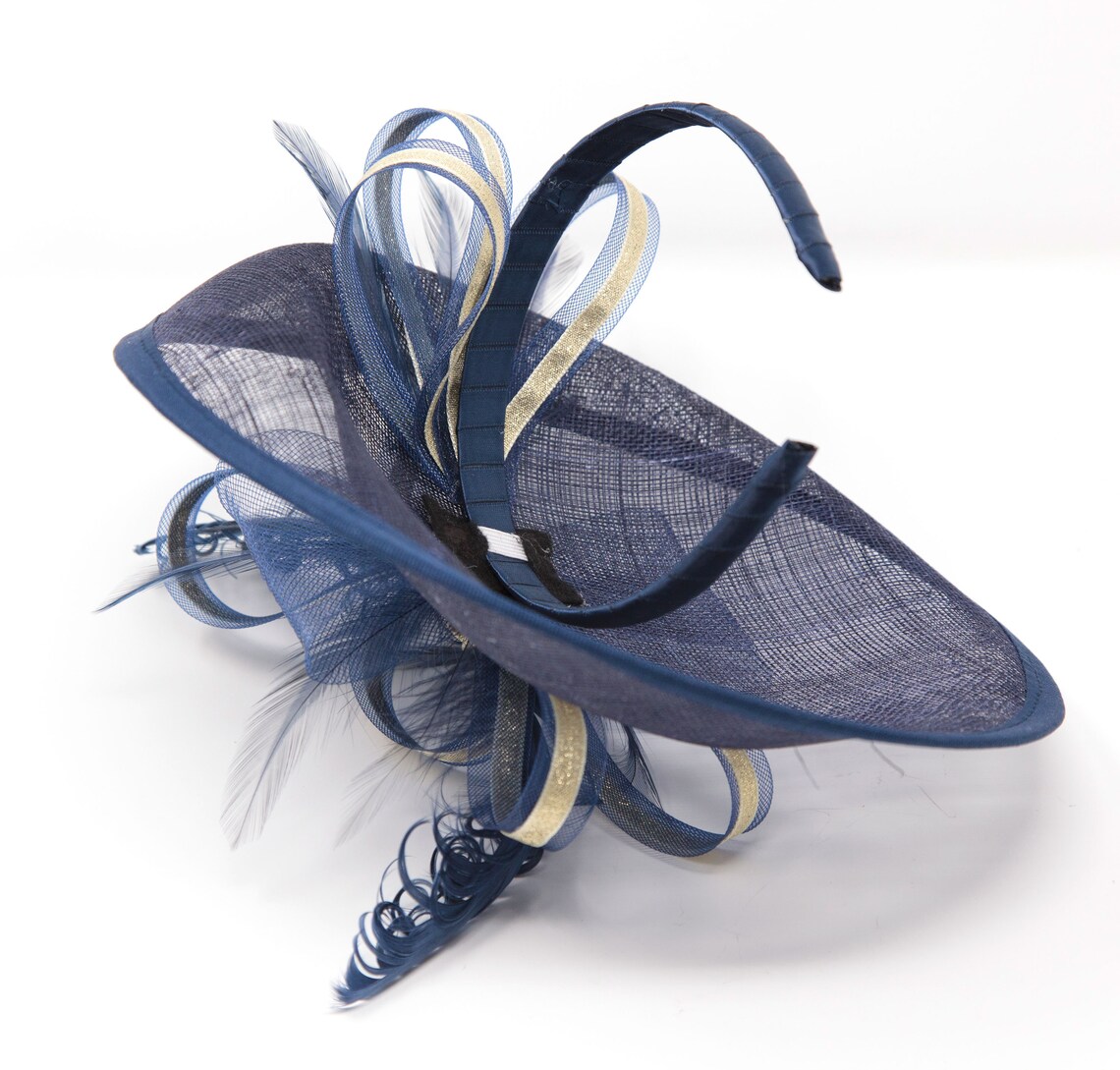 navy and gold hatinator