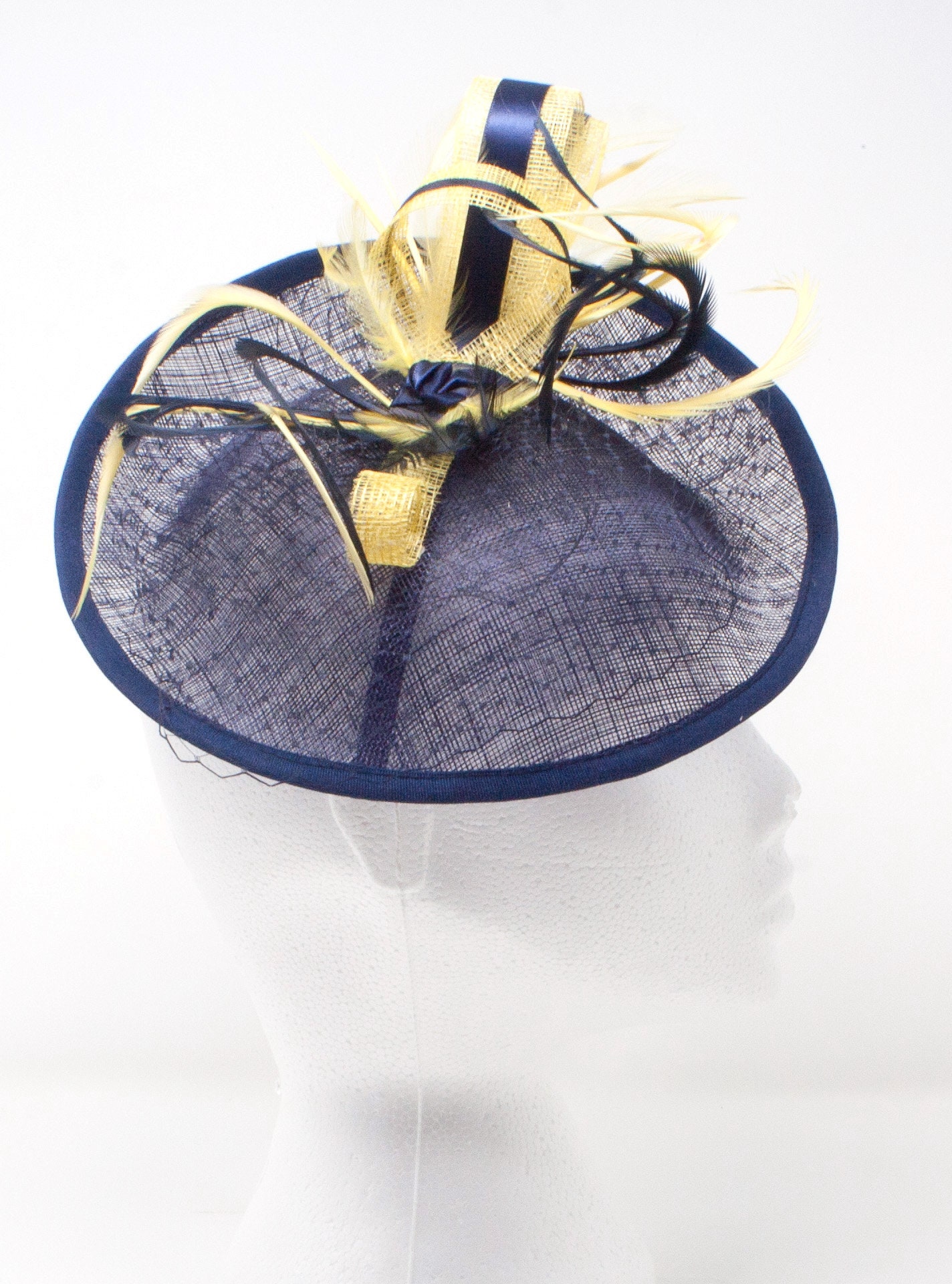Navy Blue and Yellow Hatinator Style 