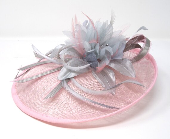 Grey Hatinator Style Fascinator 