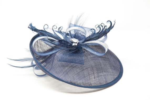 Navy Blue and Silver Hatinator Style 