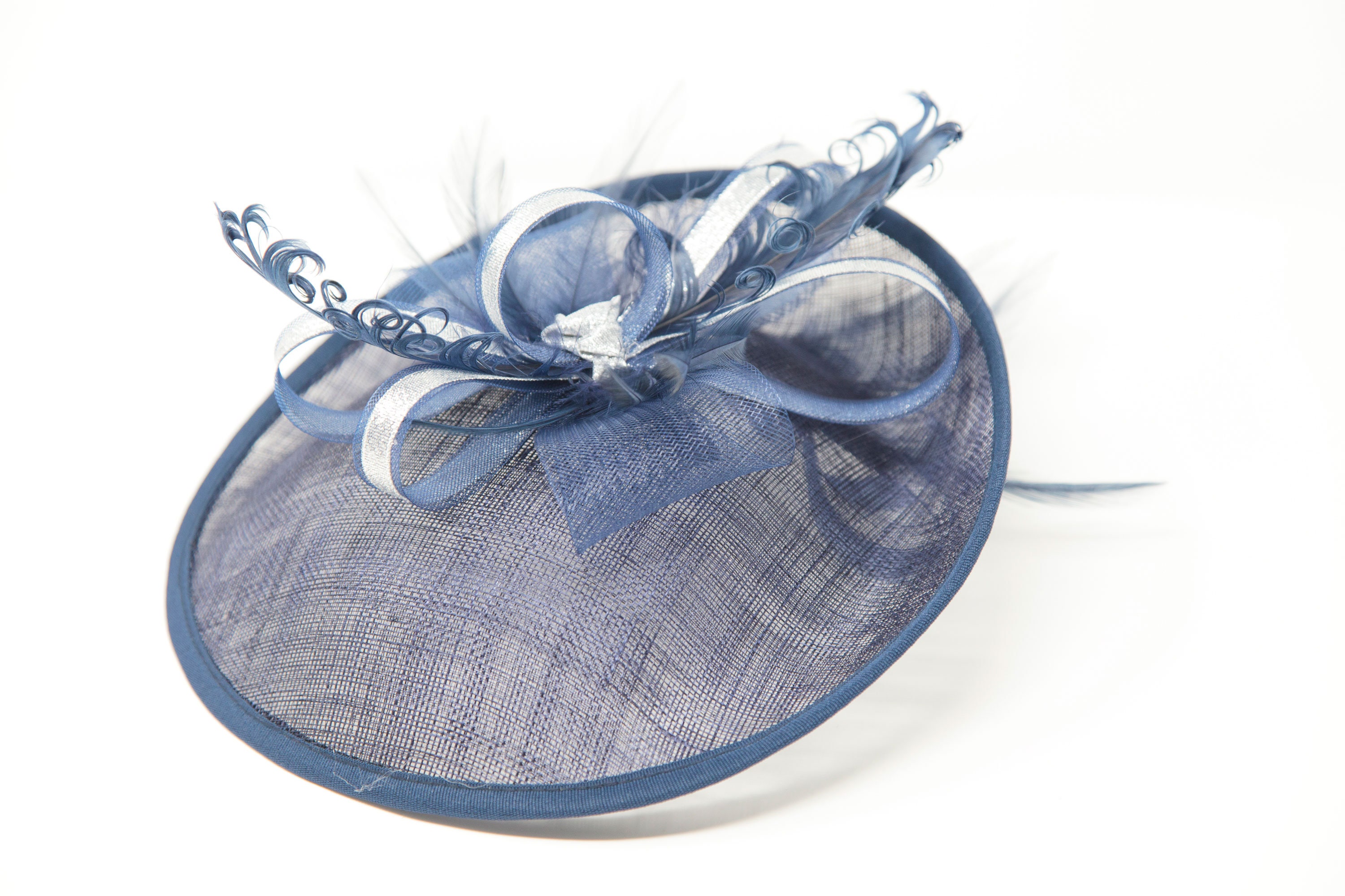 Navy Blue and Silver Hatinator Style 