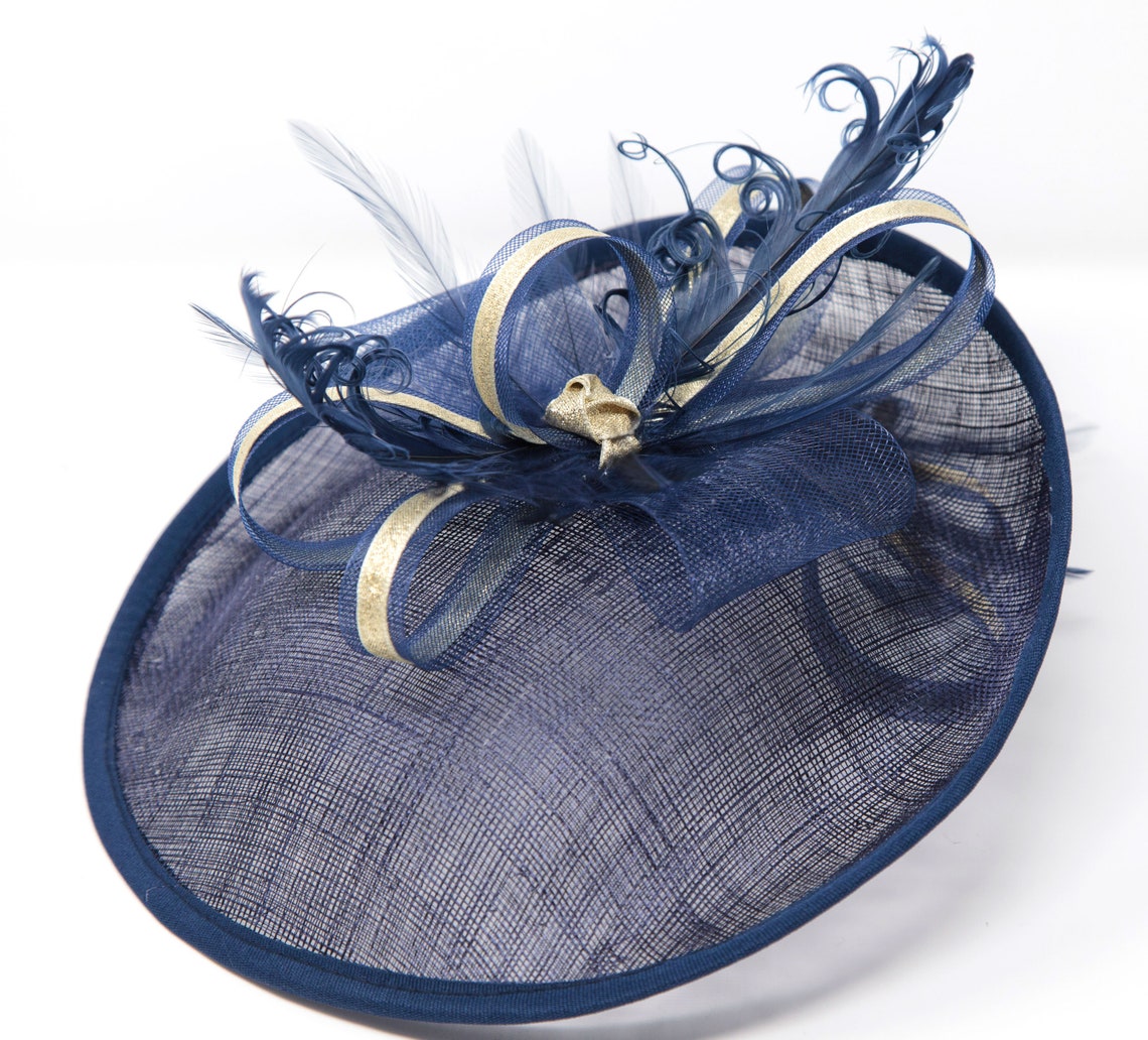 navy and gold hatinator