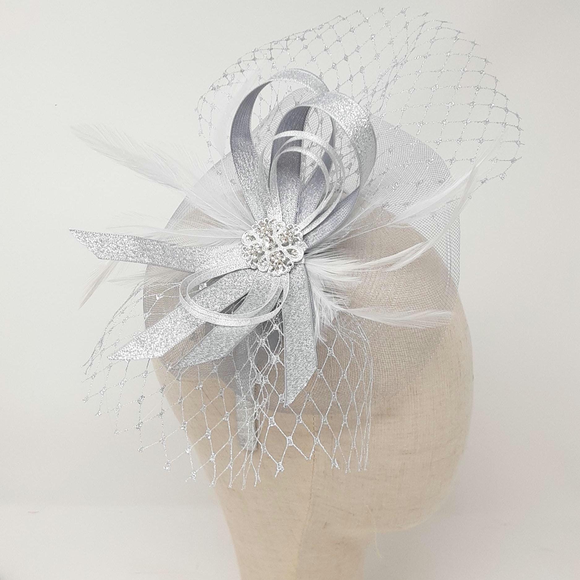 Silver Fascinators Canada