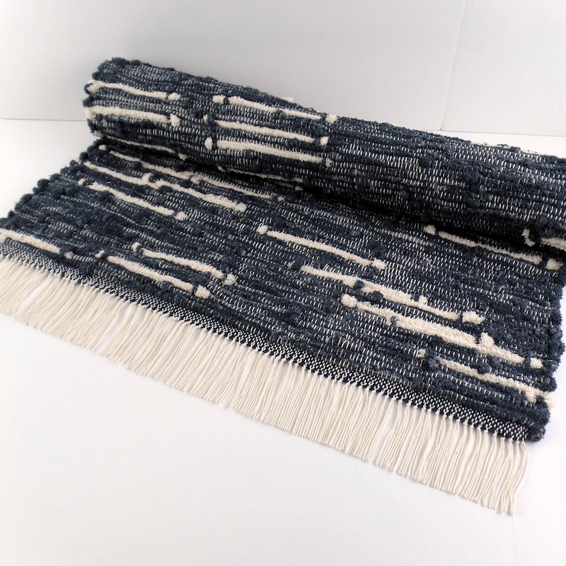 Recycle Clothes Rug Cotton Rag Rug Gray - Etsy