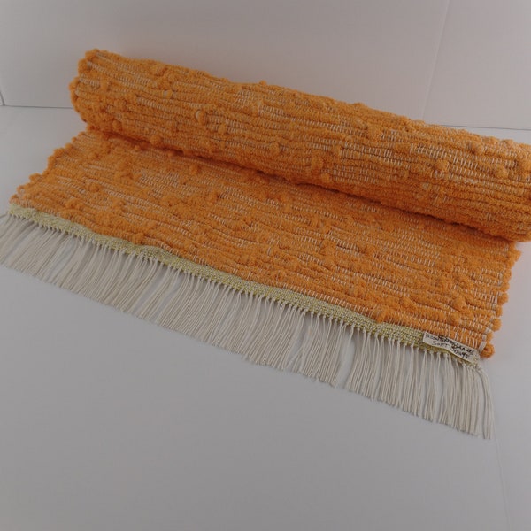 Orange Rag Rug - Etsy
