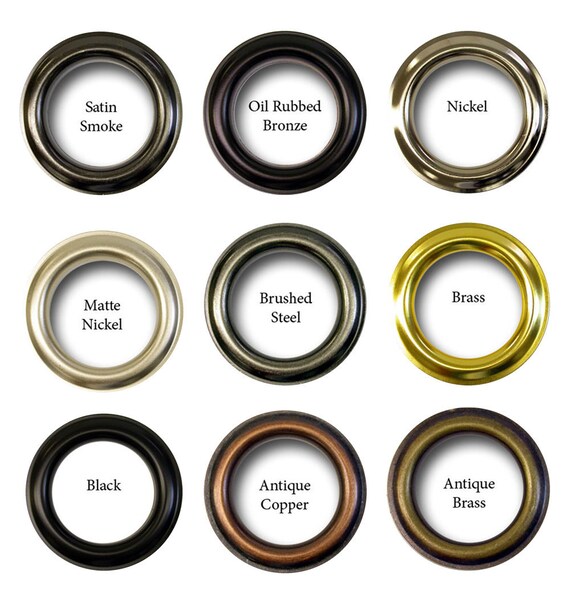 Grommets in 24 and 50 Width Options Etsy