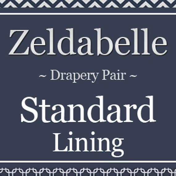 Basic Cotton Lining For Drapery Panels - Four Widths- 24W, 50W, 73W, 100W