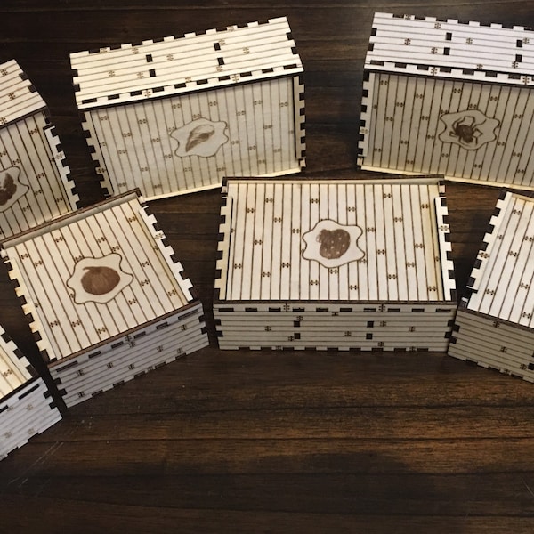 Quacks of Quedlinburg token box Laser files