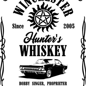 Winchester Whiskey Label SVG