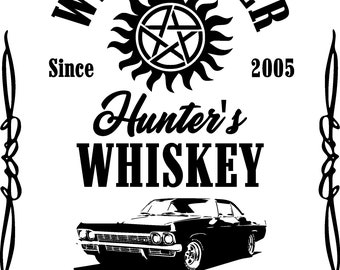 Winchester Whiskey Label SVG