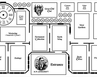 Elder Sign Game Mat SVG File