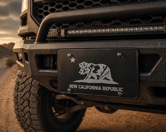 NCR - License Plate - Laser Engraved
